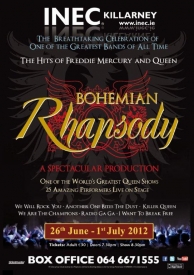 Bohemian Rhapsody Tickets for 2, INEC Killarney
